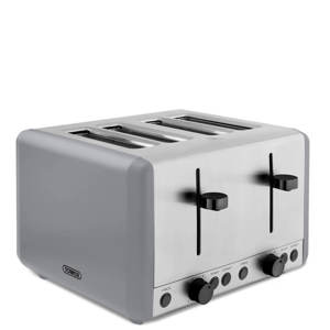 Tower Sera Grey 4 Slice Toaster